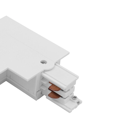 Kątowy L-ŁĄCZNIK uziemienie lewe CTLS RECESSED POWER L 8684 Nowodvorski do 3-fazowej szyny podtynkowej 230V biały