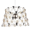 Lampa wisząca WIRE ML246 druciana LED 40W 3000K molekuły nikiel satynowany