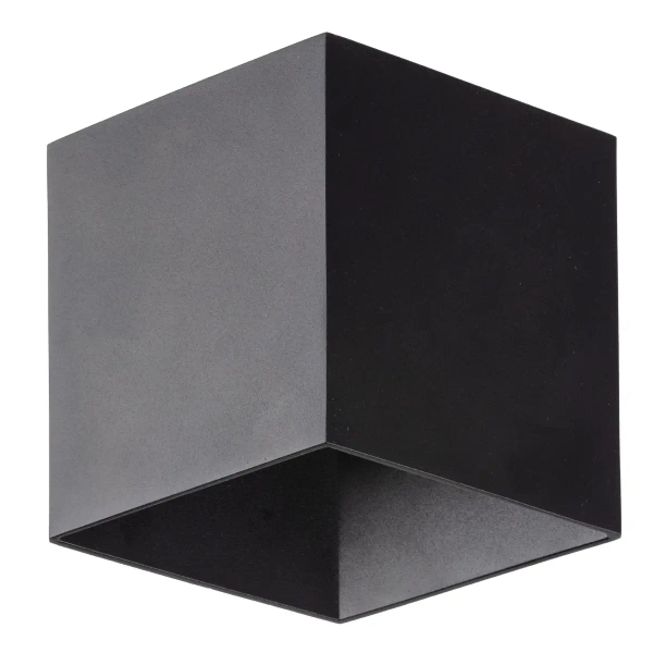 Elewacyjna naścienna lampa Cube 18182 LED 3000K kostka IP54 czarny