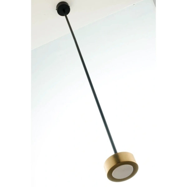 Lampa wisząca złota czarna BAR regulowana 1xGx53 reflektorek 41645