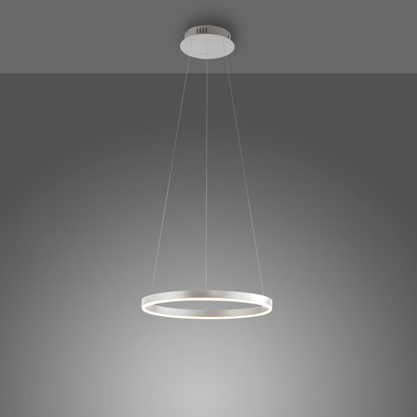 Lampa zawieszana RITUS 15393-95 Just Light LED 23,5W 3000K okrąg srebrna