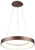 Lampa ledowa wisząca Santana AZ5011 80W 3000-6500K ring brązowy