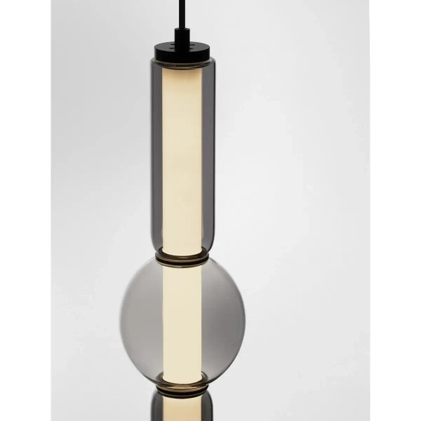 Lampa wisząca nad stół GLORICA LE45192 LED 15W 3000K tuba szara