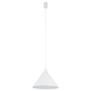 Lampa wisząca do salonu Zenith 8002 Nowodvorski metalowa mosiądz biała
