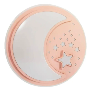 Dziecięcy plafon NOTE PINK ML6184 LED 40W 3000-6000K z pilotem różowy