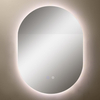 Podgrzewane lustro owalne D3002 LED 24W zmienna barwa IP44 przezroczyste