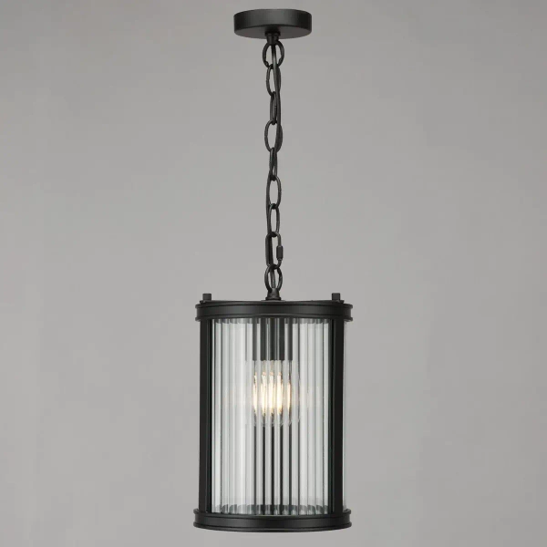 Industrialna lampa wisząca Bianka BIA0122 na łańcuchu czarny