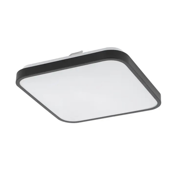 Kwadratowy plafon do kuchni AGNES SQUARE 10983 LED 16W 3000K IP44 czarny