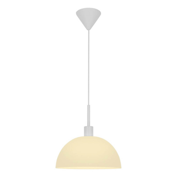 Wisząca lampa kopułowa nad stół Ellen 2312003001 do jadalni biały