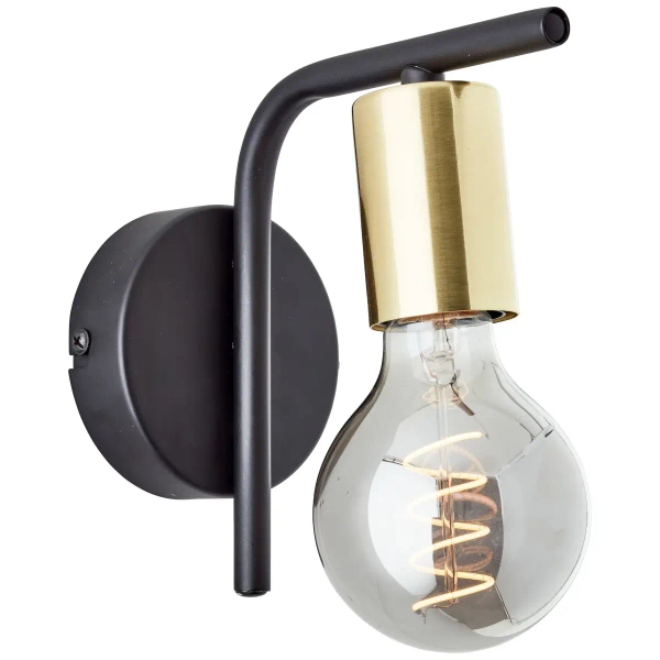 Ścienna lampa loftowa Kerry 99840/72 metalowa czarna mosiądz