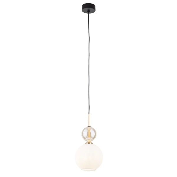 Lampa wisząca nad stołem Sophia Cognac 11590 kule biały złoty