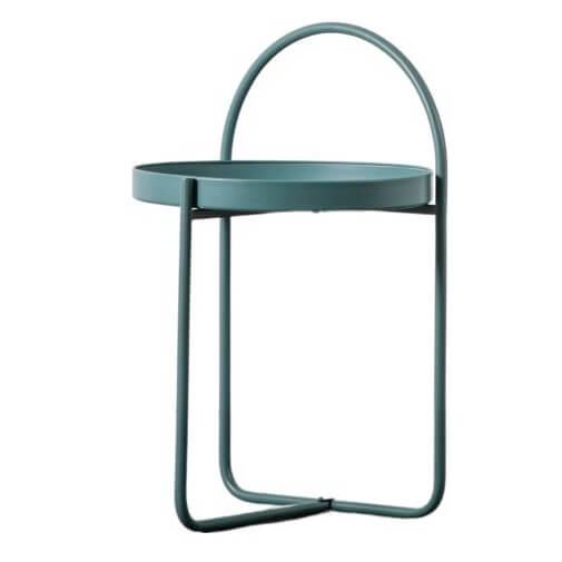 Metalowy stolik do salonu Melbury 5059413686795 niebieski