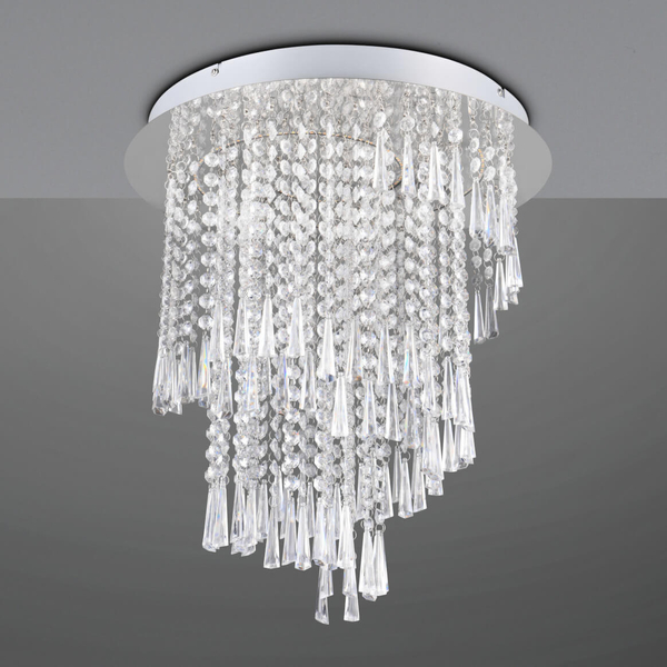 Przysufitowa lampa Pomp R67349106 LED 30W 2700-6500K przezroczysty chrom