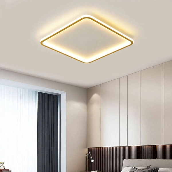 Natynkowa lampa Cerchio ABR-PLK-30W-40CM-CCT LED 30W 3000-6000K biały złoty