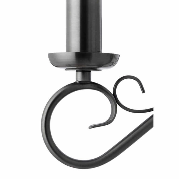 Pałacowa lampa wisząca Trafford 180-5AS Endon metal antyczne srebro