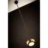 Lampa wisząca złota czarna BAR regulowana 1xGx53 reflektorek 41645