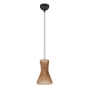 Wisząca lampa boho BIJOU R31831026 do jadalni brązowy czarny
