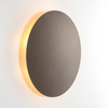 Okrągła lampa ścienna Luna 6454 do kuchni dysk metalowa brązowa