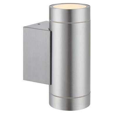 Zewnętrzna LAMPA ścienna PIPE 107917 Markslojd metalowa OPRAWA elewacyjna tuba outdoor IP44 aluminium