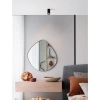 Sufitowa lampa ryflowana CARLOS czarna LE44394 1xGU10 tubka downlight