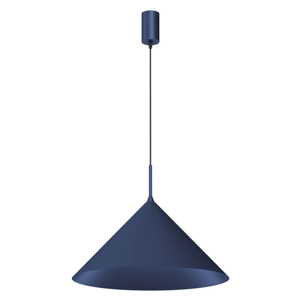 Lampa wisząca Capital MLP0956 Milagro stożek zwis granatowy