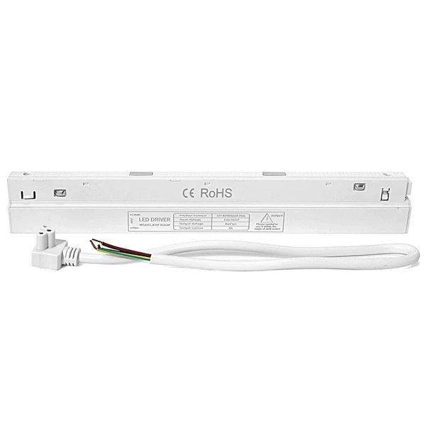 Wpinany zasilacz do szynoprzewodu magnetycznego 854 Domeno LED 200W biały