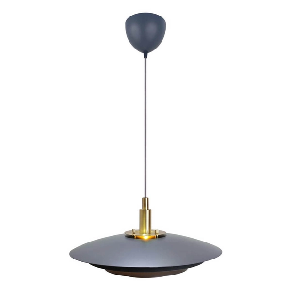 Wisząca lampa nad stół Bretagne 39489910 do jadalni szary