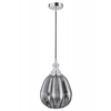 Lampa wisząca BAILEN LE41892 szklana zwis łezka chrom szara outlet