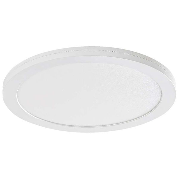 Okrągła LAMPA sufitowa SONNET 1491 Rabalux wpust OPRAWA metalowa plafon salonowy z czujnikiem LED 18W 4000K biały