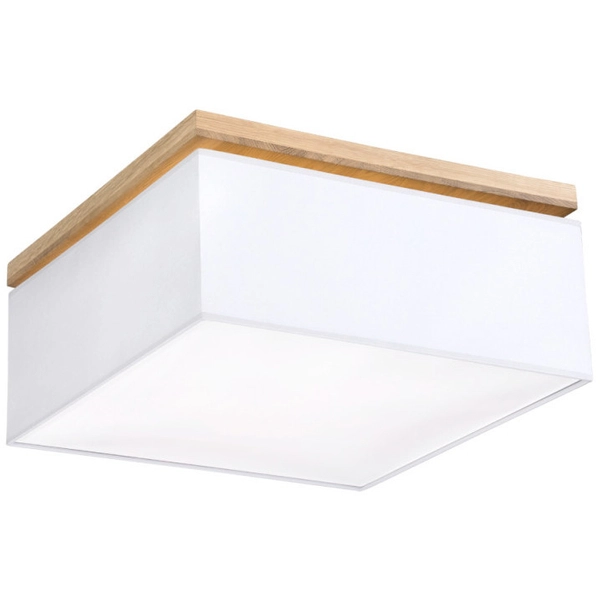 Plafoniera VERTIGA 34522474 skandynawska kwadratowy szary