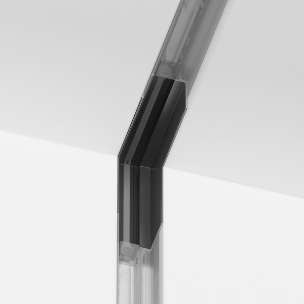 Magnetyczny łącznik-L do systemu szynowego S35 TRA004ICL-22B Maytoni czarny