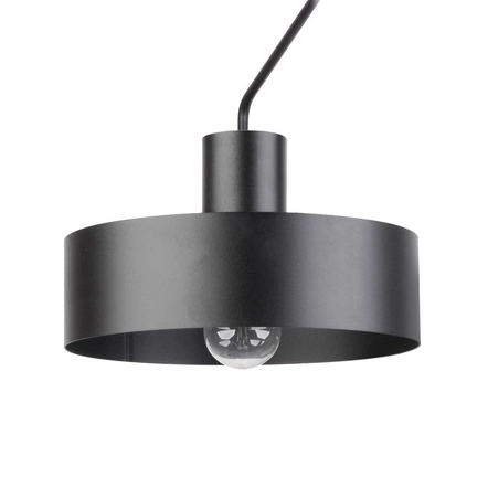 Natynkowa LAMPA sufitowa JUMBO 31533 Sigma metalowa OPRAWA na wysięgnikach plafon czarny