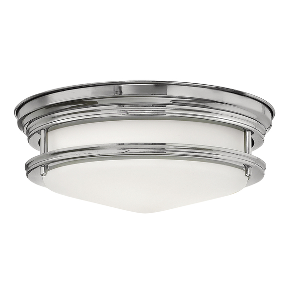 Minimalistyczna lampa sufitowa QN-HADRIAN-FS-CM-OPAL chrom