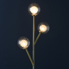 Podłogowa lampa hampton L&-196693 Light& gałązki balls mosiądz czarna