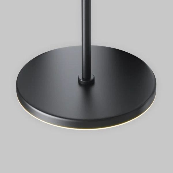 Okrągła lampa wisząca Plato P076PL-L12W3K-B LED 12W 3000K czarna