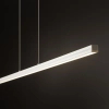 Wisząca lampa do salonu podłużna BAR 11583 LED 27W 3000K biała