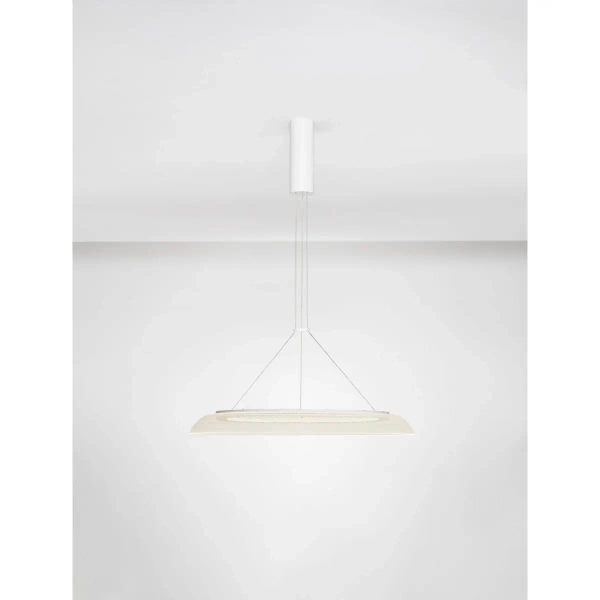 Lampa wisząca PANVIRA LE45390 LED 43W 3000K talerz biały