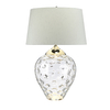 Biurkowa lampa QN-SAMARA-TL-LRG-CLR bezbarwna nikiel