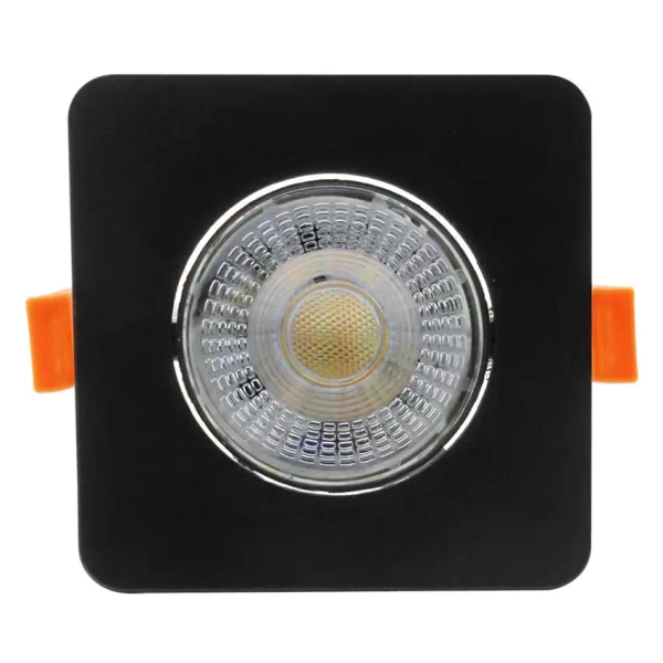 Sufitowa lampa wpuszczana PLUS LP-1506/1RS BK Square LED 3-7W CCT czarna