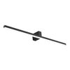 Salonowy kinkiet nad obraz Nevada LP-778/1W XXL BK LED 32W 4000K IP44 nowoczesny czarny