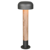 Metalowy słupek zewnętrzny FRASER 562560135 grzyb IP54 szary