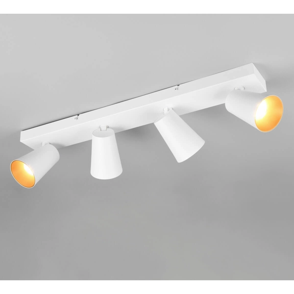 Lampa sufitowa Sharp 817100431 Trio 4 punkty światła regulowane biała