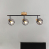 Sufitowa lampa loft Grendel 3129 reflektorki nad obraz ruchome czarne
