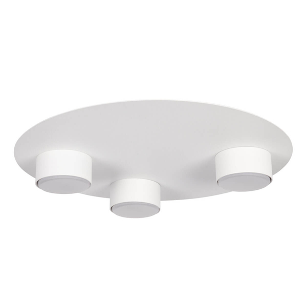 Sufitowa lampa do sypialni Star 40993 rurka disc metalowa biała