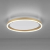 Ściemnialna lampa sufitowa Ritus 15391-60 Just Light LED 20W 3000K nad łóżko złota