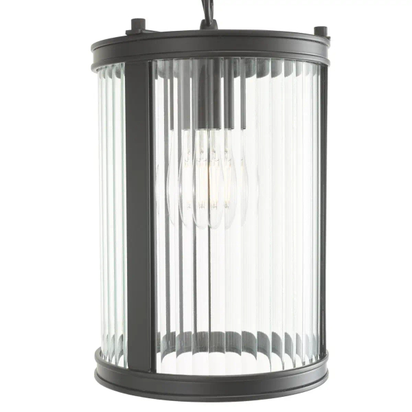 Industrialna lampa wisząca Bianka BIA0122 na łańcuchu czarny