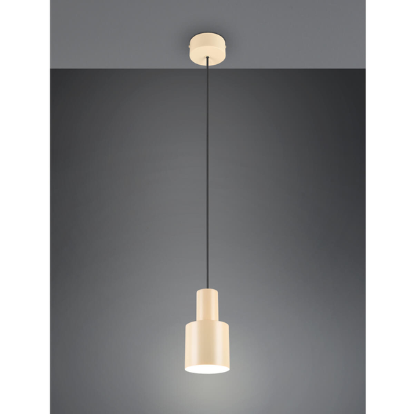 Regulowana lampa zwisająca ELIOR DL144319400 Trio zwis do jadalni beżowa