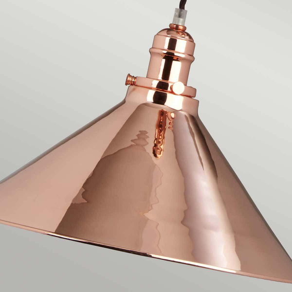 Sypialniana lampa wisząca Provence PV-P-CPR Elstead metal miedziany
