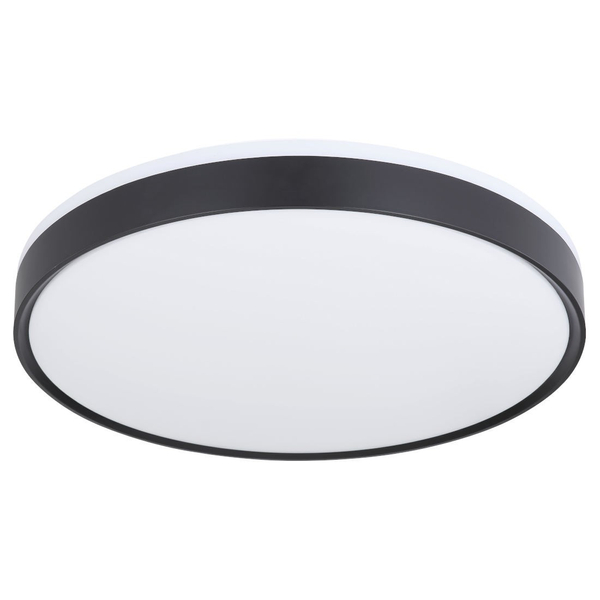 Salonowa LAMPA sufitowa SONNY 41587-24 Globo metalowa LED 24W 3000K - 6000K plafon czarny