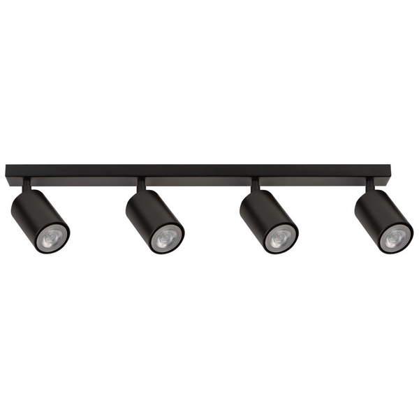 Nowoczesna lampa sufitowa ZOOM 33312 Sigma reflektorki czarne